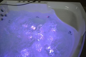 HS-B219 HANSE baignoire led lumière/perle baignoire/pas cher baignoire de massage - Product Image 3
