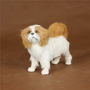 IL <span class=keywords><strong>Cane</strong></span> di Medie dimensioni di Pelliccia di <span class=keywords><strong>Cane</strong></span> pechinese di simulazione di Modelli animali di Arti e mestieri di Casa e la Fot - Product Image 6