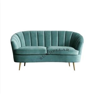 Venta al por Mayor moderno muebles de oficina recepción sofá de <span class=keywords><strong>2</strong></span> plazas de tela de - Product Image 1