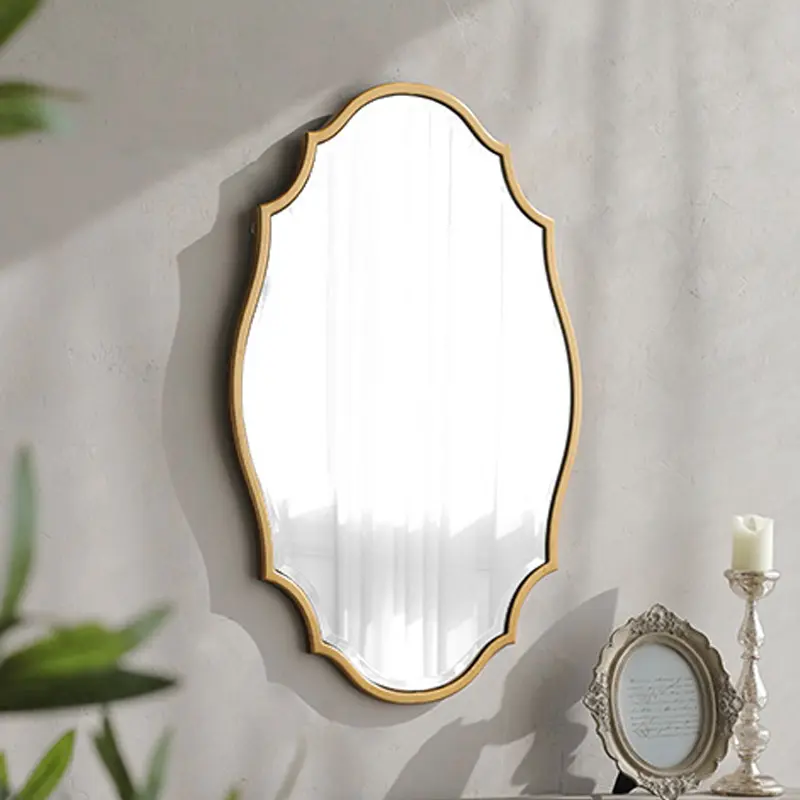Modern home decorative make up wall mirror cosmetic mirror Simple design framed wall mirror