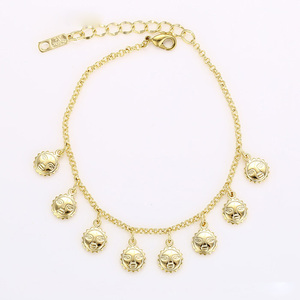 Luwu — bracelet à breloques en or 14k, bijoux moulants, à la mode, excellente qualité, collection 73011 - Product Image 6