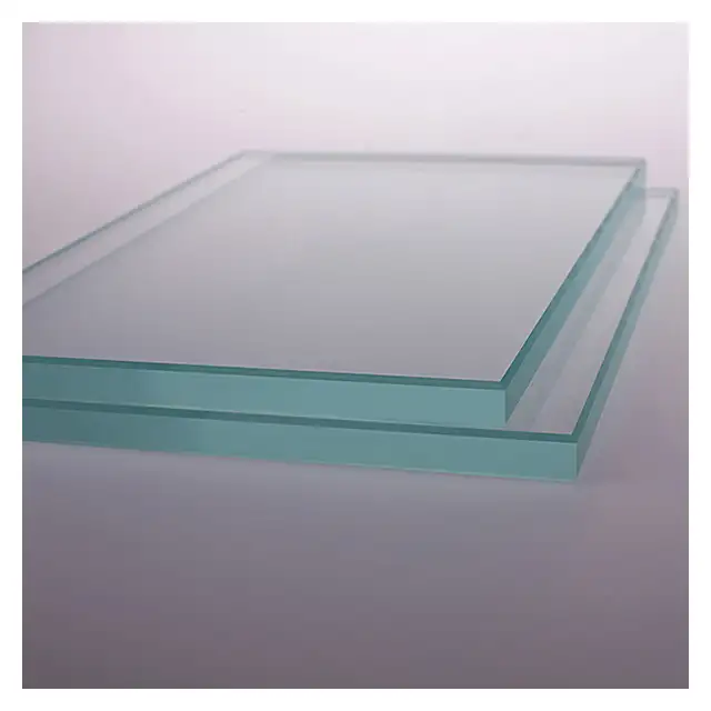 Fabbrica fornito trasparente in vetro temperato 10mm 12mm prezzo