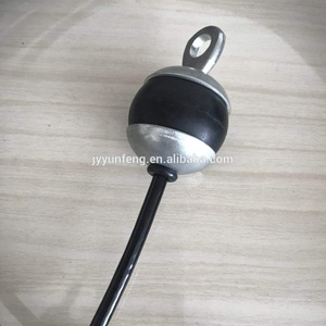 Kabel Baja Warna Hitam <span class=keywords><strong>Galvanized</strong></span> <span class=keywords><strong>Steel</strong></span> Wire Rope Mobil/Alat Fitness Kabel Kontrol - Product Image 2