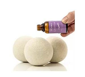 2018 Amazon Main Mode 6 pack Orgainc Puer Prime-Zélande Mérinos Feutre De Laine <span class=keywords><strong>Boule</strong></span> De Lavage - Product Image 3