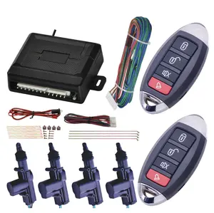 Car Accessories High Quality Auto Remote Central Power Door Lock Unlock Remote Kit Keyless Entry 4 Doors T202