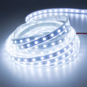 شريط إضاءة LED مقاوم للماء IP68، 5050، تيار مستمر 12 فولت، 60 LED/متر، جودة عالية، أنبوب سيليكون، للاستخدام الخارجي / تحت الماء. - Product Image 3