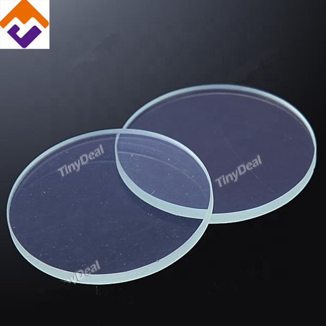 Плоское сапфировое стекло для часов диаметром 30-1,0 мм, толщина 34,5 мм