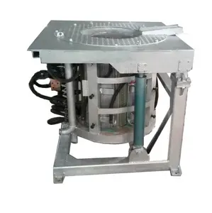 5 ton steel melting induction furnace with steel frame