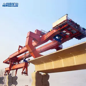 80 Ton 100 Ton 120 Ton Jembatan Konstruksi Jembatan Girder Mesin Ereksi