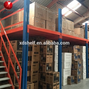 Entresuelo de servicio pesado de almacenamiento de almacén de acero de hierro estante de sistema con agujero de Paloma - Product Image 1
