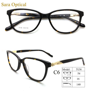 Thời trang nóng bán rắn <span class=keywords><strong>Acetate</strong></span> đầy đủ <span class=keywords><strong>rim</strong></span> khung quang học cho phụ nữ-thoải mái Kính mắt - Product Image 6