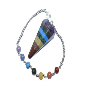 Chakra Bonded Cono péndulo al por mayor de cristal - Product Image 1