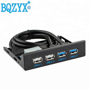 USB3.<span class=keywords><strong>0</strong></span> Panneau Avant 3.5 pouce 20Pin à USB3.<span class=keywords><strong>0</strong></span> 2-Port <span class=keywords><strong>USB2</strong></span>.<span class=keywords><strong>0</strong></span> 2-port <span class=keywords><strong>HUB</strong></span> Pour PC Floppy Bay en aluminium - Product Image 2