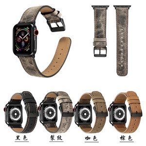 Pour la Bande de Montre <span class=keywords><strong>D</strong></span>'<span class=keywords><strong>apple</strong></span>, 42mm 38mm <span class=keywords><strong>Bracelet</strong></span> En Cuir Véritable Bande De Remplacement pour <span class=keywords><strong>Apple</strong></span> <span class=keywords><strong>Watch</strong></span> - Product Image 6