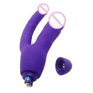 Vibración de doble cabeza Vaginal Anal juguete del sexo del vibrador - Product Image 4