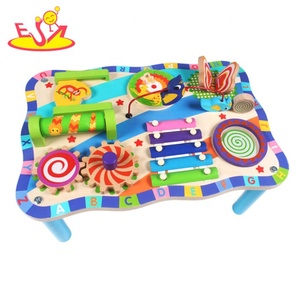 Table éducative pour enfants, tableau de bord en bois, W12D153, nouvelle collection - Product Image 2