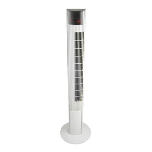 Nouveau design mince silencieux balançoire tour de plancher ventilateur avec télécommande