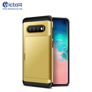 Venta al por mayor de moda acceso 3 ranura <span class=keywords><strong>para</strong></span> tarjeta de crédito Cobertores Estuches <span class=keywords><strong>para</strong></span> Samsung Galaxy S10 caso Plus - Product Image 5