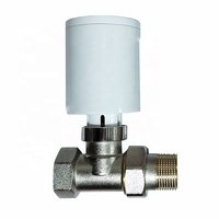 Venta caliente Telin TL10 Válvula de radiador termostática programable WIFI inalámbrica TRV para calefacción por suelo radiante