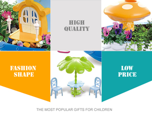 Pretend jugar juguetes casa planta de semillas de flores herramientas de jardín de plástico para niños - Product Image 4