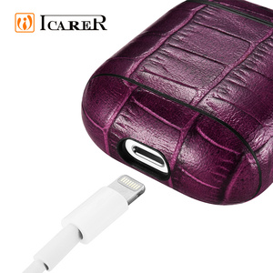 <span class=keywords><strong>Prix</strong></span> usine Bambou Motif Étui En Cuir Véritable Pour Earpods Couverture Pour Airpods <span class=keywords><strong>2</strong></span> - Product Image 3