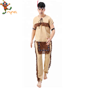PGMC1026 Wild West Native Indian Hommes déguisements halloween costume - Product Image 2