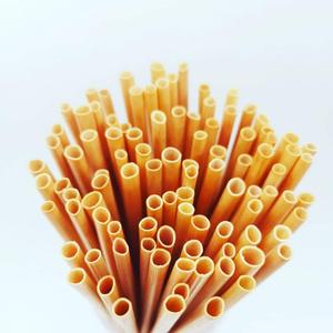 100% biodegradabile naturale tessuto di grano fieno cannucce sostenibili usa e getta per bevande accessori per bandire la barra di plastica - Product Image 1
