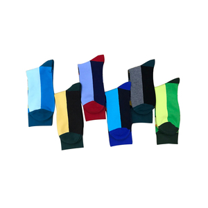 Calzini divertenti felici per donne di <span class=keywords><strong>moda</strong></span> personalizzate all'ingrosso Argyle calzini colorati - Product Image 4