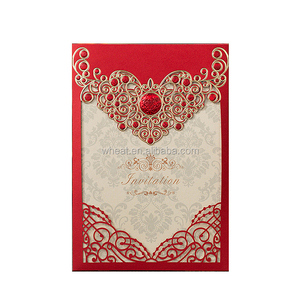 Tagliato a Laser personalizzata Carta Dell'<span class=keywords><strong>invito</strong></span> di Cerimonia Nuziale - Product Image 2