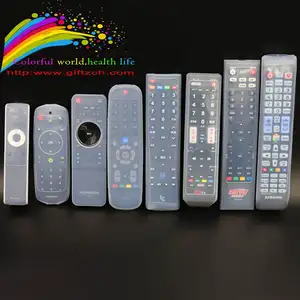 Penutup Silikon Remote TV Kustom Pelindung Debu Remote Control Karet AC