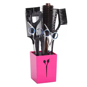Design creativo popolare facile da raccogliere porta forbici per <span class=keywords><strong>capelli</strong></span> porta forbici da barbiere in plastica di <span class=keywords><strong>colore</strong></span> personalizzato - Product Image 1