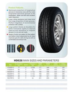 HAIDA marca passeggero pneumatico auto HD626 <span class=keywords><strong>175</strong></span> 60R13 <span class=keywords><strong>175</strong></span> <span class=keywords><strong>65R14</strong></span> 185/<span class=keywords><strong>65R14</strong></span> 185/60R15 185/65R15 195 70R15 PCR semi <span class=keywords><strong>pneumatici</strong></span> in acciaio - Product Image 2