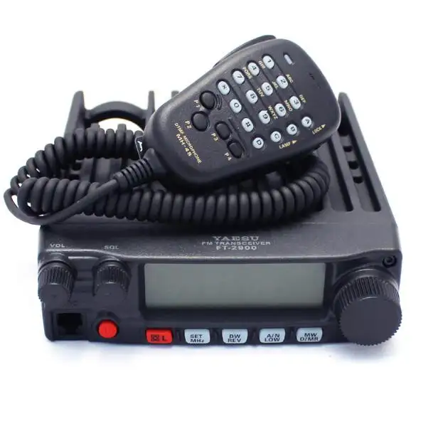 VHF 136-174MHz 75w FM 트랜시버 양방향 라디오 자동차 택시 모바일 vhf 야에스 ft 2900r 햄 2M 라디오