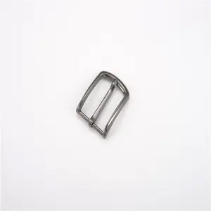 Fornitore della cina di stile Italiano di clip personalizzato men Square pin fibbie per cinture