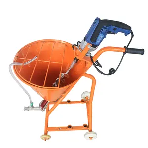 Mortar spray machines electric paint putty coating cement spraying pump mixing screeding grouting wall plastering