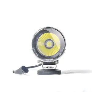 Super brilhante 25w oval led trabalho flood luz para diferentes veículos