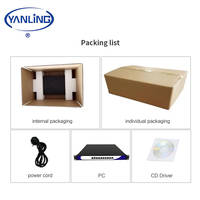 Mini serveur PC en rack 1U avec processeur Quad Core I5 6500, 8 ports LAN Intel I211-AT, pare-feu Pfsense, routeur, prise en charge de 4 ports SFP, en stock