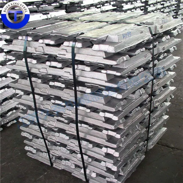 High Purity Aluminum Ingots 99.7% Aluminum Ingot steel ingot price