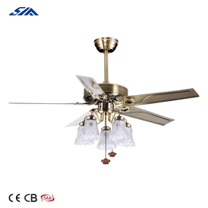 Ventilateur de plafond rustique <span class=keywords><strong>fini</strong></span> nickel avec brosse en verre et moteur <span class=keywords><strong>ca</strong></span> / dc - Product Image 1