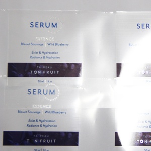 Không thấm nước tinh dầu Sticker bạc lá dập logo tùy chỉnh dán trong suốt Bopp nhãn cho mỹ phẩm chai - Product Image 5