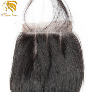 Lsy Bestseller de 2017 4x4 100% Cierre del cabello humano con el pelo del bebé - Product Image 4