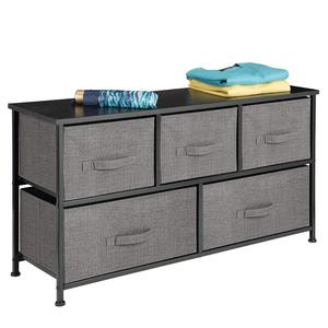 Torre robusto marco de acero superior de madera fácil de hacer caja de tela <span class=keywords><strong>mi</strong></span> dormitorio tocador - Product Image 1