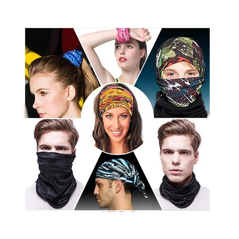 Headwear,headband,head wrap,neck gaiter balaclava,fishing tube face bandana mask,magic scarf for sport