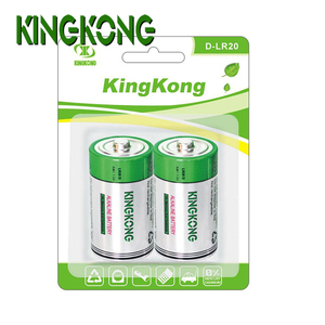 KingKong Faible Auto-décharge Am1 <span class=keywords><strong>lr20</strong></span> D Taille 1.5 v <span class=keywords><strong>Pile</strong></span> alcaline - Product Image 5