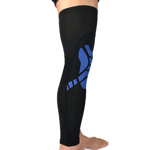 Manchon de compression pour genou et mollet, soutien sportif à prix réduit, soulagement de la douleur, polyester et élasthanne - Product Image 3