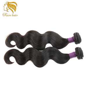 Durar más de un año 9A química libre Remy doble dibujado virgen armadura del pelo - Product Image 4