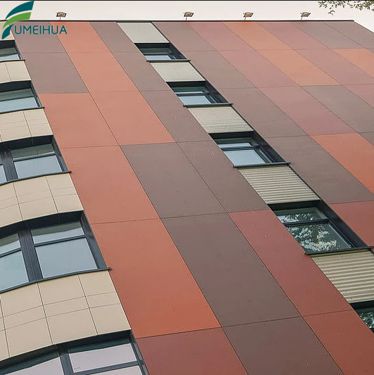 no fade panel facade decoration hpl 8