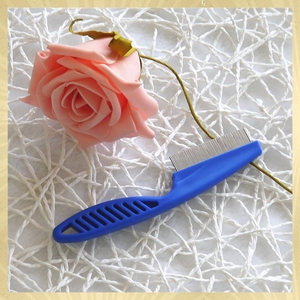 Hot bán không trượt dài xử lý Pet Cat Dog động vật Puppy lông lông áo chống Chí nits rận <span class=keywords><strong>Tick</strong></span> Flea loại bỏ Lược - Product Image 3