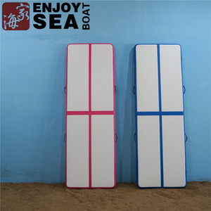 <span class=keywords><strong>Pista</strong></span> de aire inflable de punto de caída de doble capa para gimnasio para ajuste de aguas oceánicas - Product Image 2