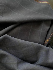 Vải may đồng phục chất liệu len pha polyester Fancy Stripe 70w30p, xuất xứ Trung Quốc - Product Image 2